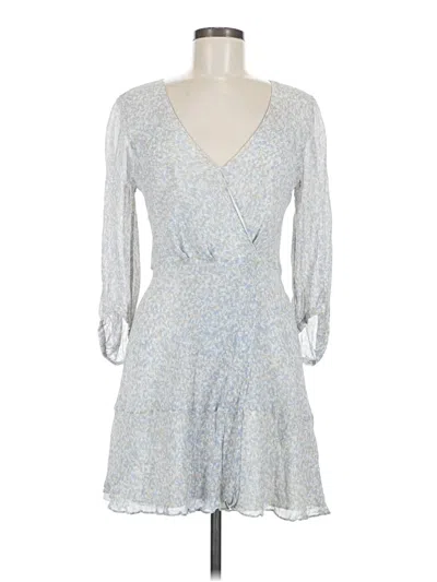Pre-owned Club Monaco Cocktail Dress In Silver