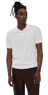 Club Monaco Diamond Polo Cream