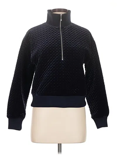 Pre-owned Club Monaco Fleece Jacket In Blue
