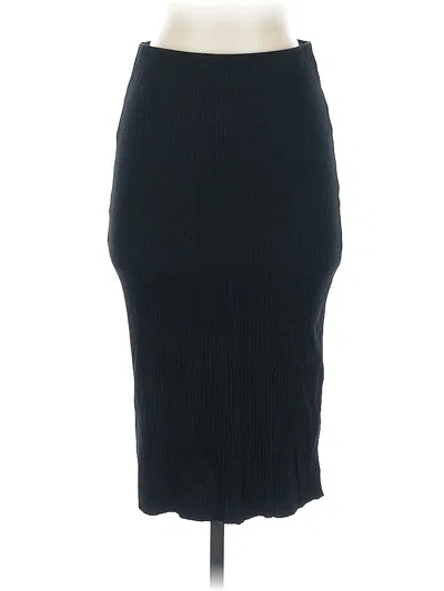 Pre-owned Club Monaco Formal Skirt In Black