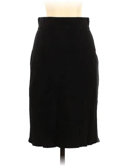 Pre-owned Club Monaco Formal Skirt In Black