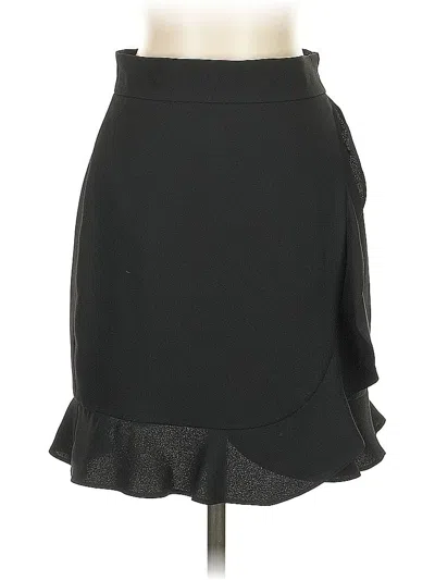 Pre-owned Club Monaco Formal Skirt In Black