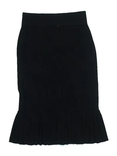 Pre-owned Club Monaco Formal Skirt In Black