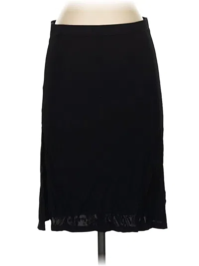 Pre-owned Club Monaco Formal Skirt In Black