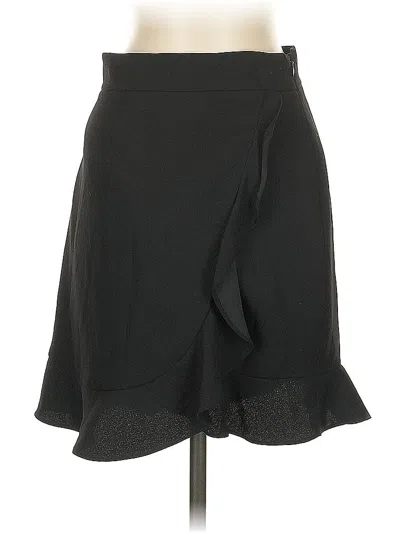 Pre-owned Club Monaco Formal Skirt In Black