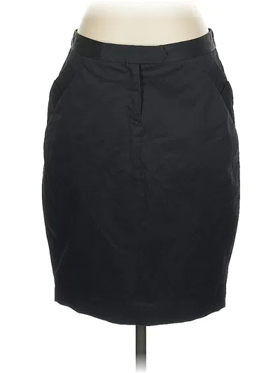 Pre-owned Club Monaco Formal Skirt In Black