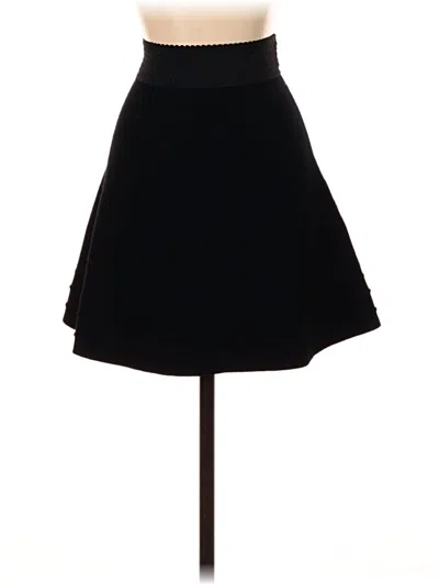 Pre-owned Club Monaco Formal Skirt In Black