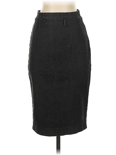Pre-owned Club Monaco Formal Skirt In Black