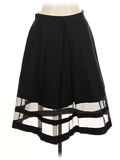 Pre-owned Club Monaco Formal Skirt In Black