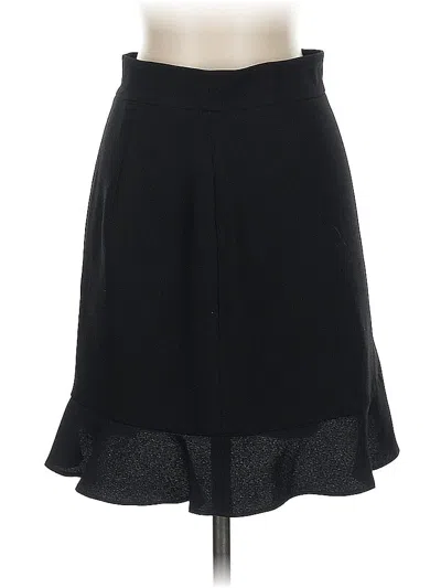 Pre-owned Club Monaco Formal Skirt In Black