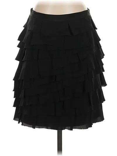 Pre-owned Club Monaco Formal Skirt In Black