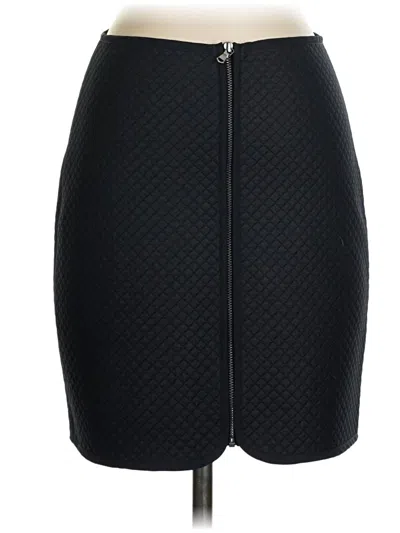 Pre-owned Club Monaco Formal Skirt In Black