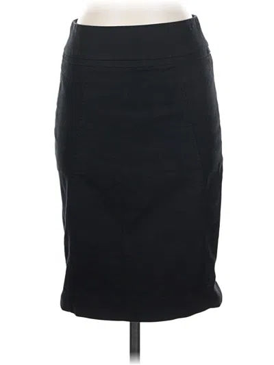 Pre-owned Club Monaco Formal Skirt In Black
