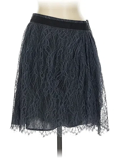 Pre-owned Club Monaco Formal Skirt In Black