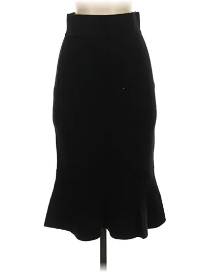 Pre-owned Club Monaco Formal Skirt In Black