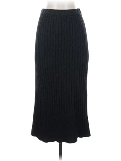 Pre-owned Club Monaco Formal Skirt In Black