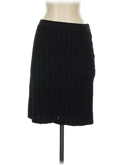 Pre-owned Club Monaco Formal Skirt In Black