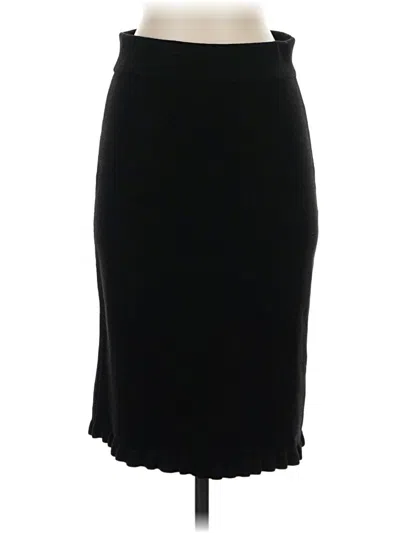 Pre-owned Club Monaco Formal Skirt In Black