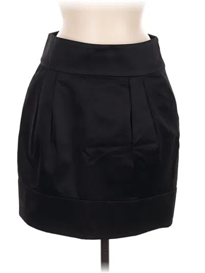Pre-owned Club Monaco Formal Skirt In Black