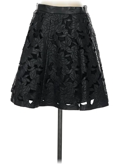 Pre-owned Club Monaco Formal Skirt In Black