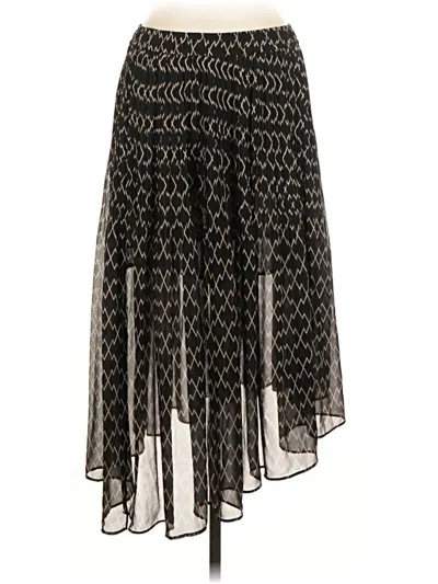 Pre-owned Club Monaco Formal Skirt In Black