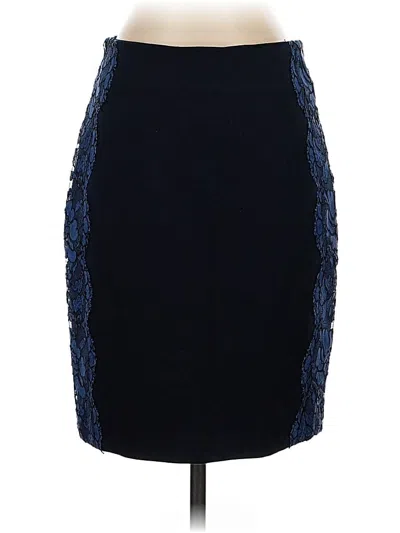 Pre-owned Club Monaco Formal Skirt In Blue