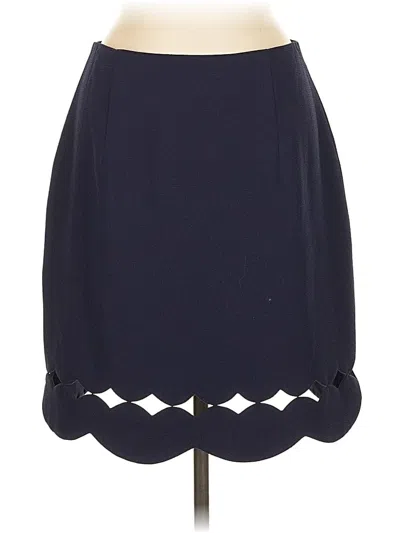 Pre-owned Club Monaco Formal Skirt In Blue