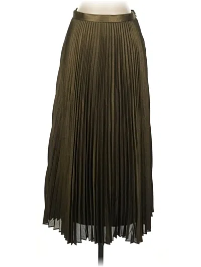 Pre-owned Club Monaco Formal Skirt In Gold