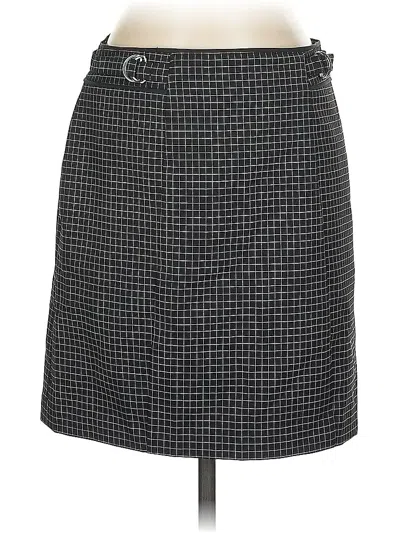 Pre-owned Club Monaco Formal Skirt In Gray