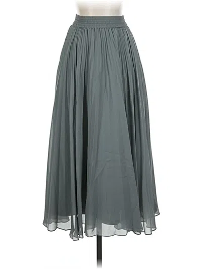Pre-owned Club Monaco Formal Skirt In Gray