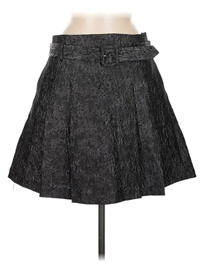Pre-owned Club Monaco Formal Skirt In Gray