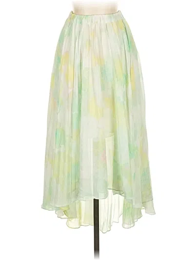 Pre-owned Club Monaco Formal Skirt In Green