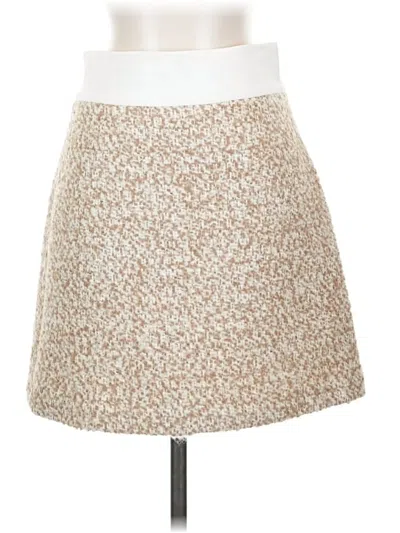 Pre-owned Club Monaco Formal Skirt In Ivory
