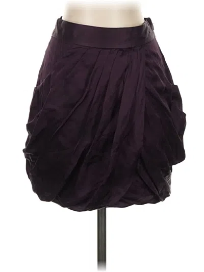 Pre-owned Club Monaco Formal Skirt In Purple