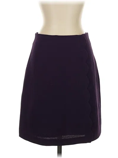 Pre-owned Club Monaco Formal Skirt In Purple