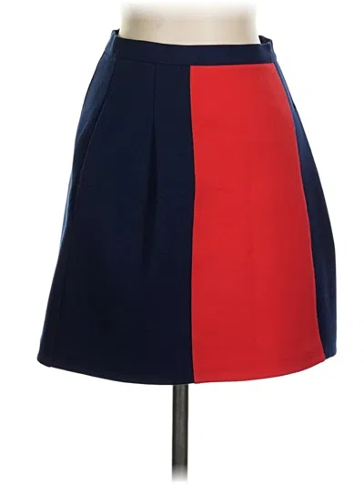 Pre-owned Club Monaco Formal Skirt In Red