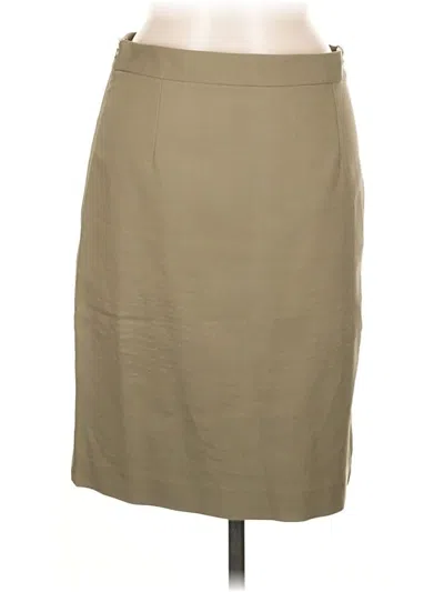 Pre-owned Club Monaco Formal Skirt In Tan