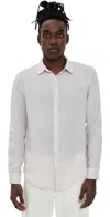 Club Monaco Italian Linen Shirt Flax