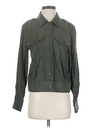 Pre-owned Club Monaco Jacket In Green