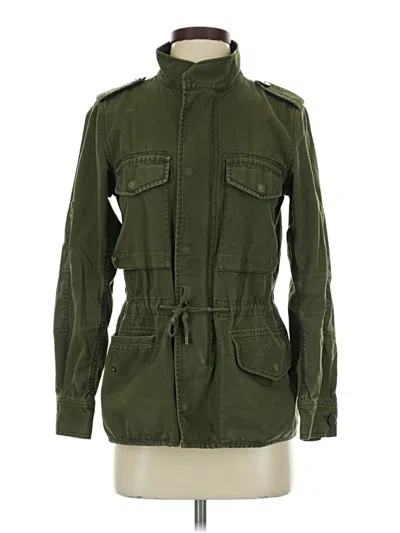 Pre-owned Club Monaco Jacket In Green