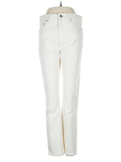 Pre-owned Club Monaco Jeans In Ivory