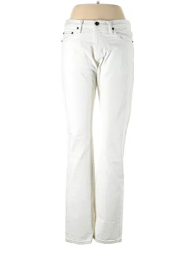 Pre-owned Club Monaco Jeans In White