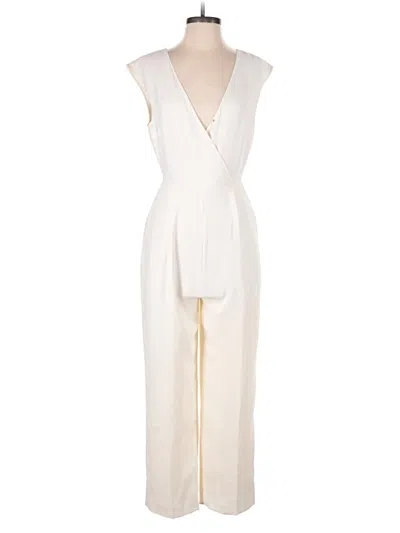 Pre-owned Club Monaco Jumpsuit In Ivory