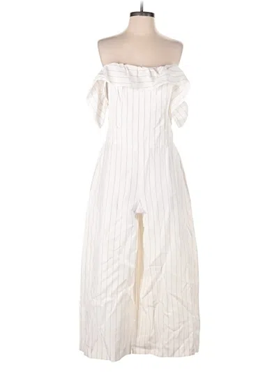 Pre-owned Club Monaco Jumpsuit In White