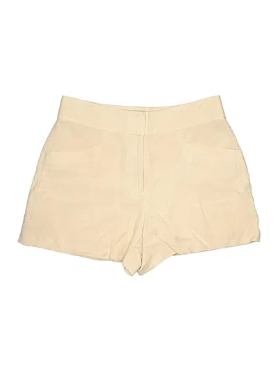 Pre-owned Club Monaco Khaki Shorts In Ivory
