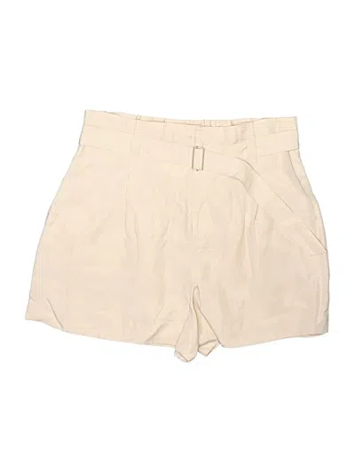 Pre-owned Club Monaco Khaki Shorts In Ivory
