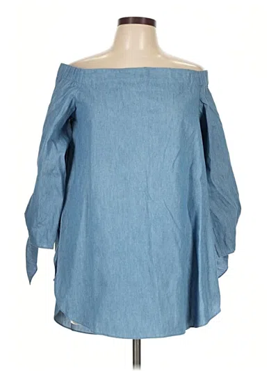 Club Monaco Kimono In Blue