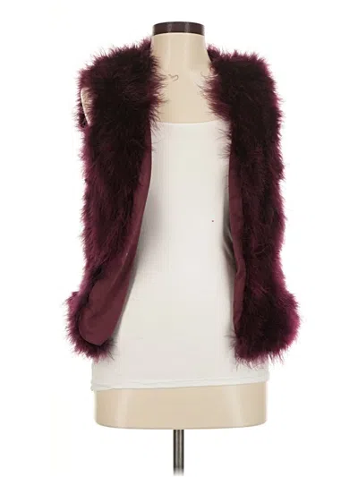 Pre-owned Club Monaco Kimono In Burgundy