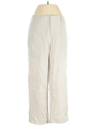 Pre-owned Club Monaco Linen Pants In White