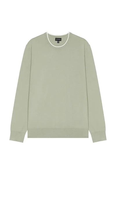 Club Monaco Long Sleeve Tech Crewneck In 天蓝